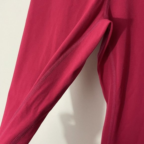 Born Primitive Leggings Womens M Cranberry Red Full Length High Rise Pants EUC - Picture 9 of 10